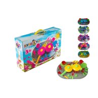 04-409 KW Плита з мийкою та посудом (пательня та кастрюля), в коробці Kinderway