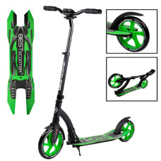 52266  Самокат двухколесный Best Scooter колеса PU - переднє 23 см, заднє - 20 см, в коробці