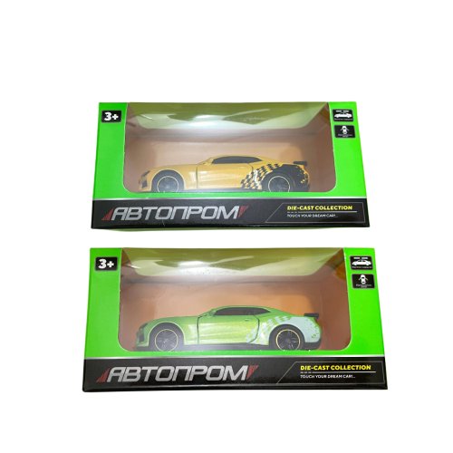 43105 АР Машина мет. АВТОПРОМ 1:43, 2 кольора,  короб.
