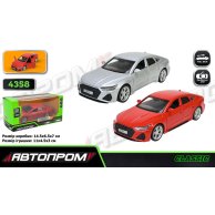 4358 Машина мет. АВТОПРОМ AUDI  1:45