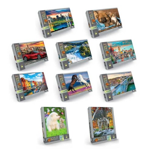 Пазлы 1500 элементов Danko Toys