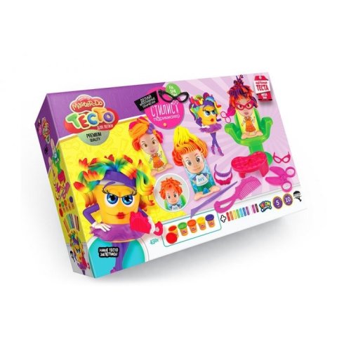 Тісто для ліплення Danko Toys Master Do Стиліст-перукар