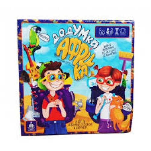 Игра Дод УМка АФРИКА укр 18*18*4 см.Danko Toys