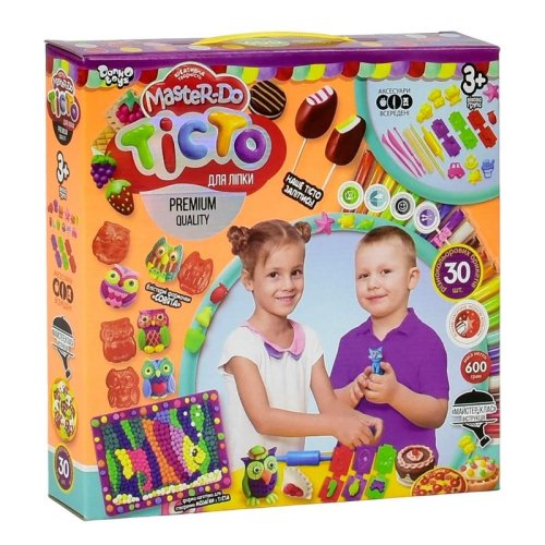 Тесто для лепки Master Do 30 цветов Danko Toys