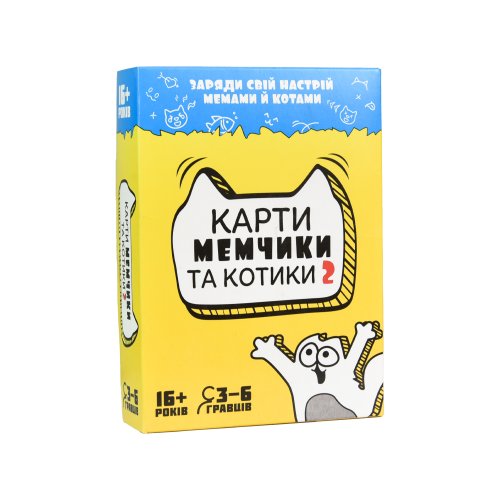 30735 Настольная игра Strateg мемчики и котики 2