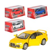 5329 KT/W  Машина  KINSMART MITSUBISHI LANCER EVOL откр,двер
