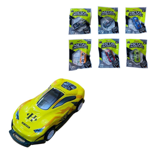 957-17  KZ Машинка інерційна, мікс видів, у пакеті
