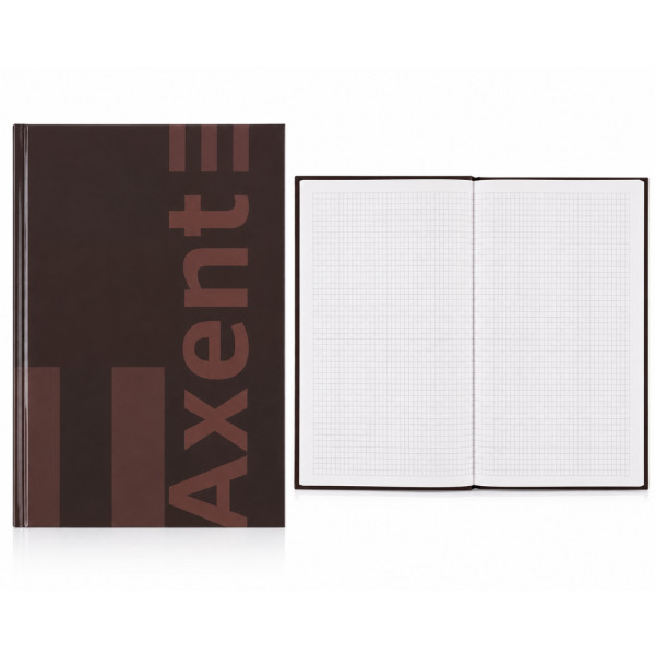 8426-2-A Книга записна А4 96 арк клітинка One color бордо