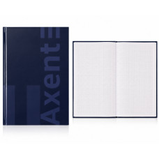 8426-2-A Книга записна А4 96 арк клітинка One color синя