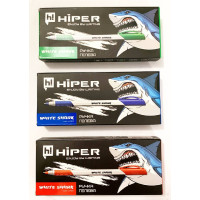 811 HG Ручка гелева Hiper White Shark 0,6 мм