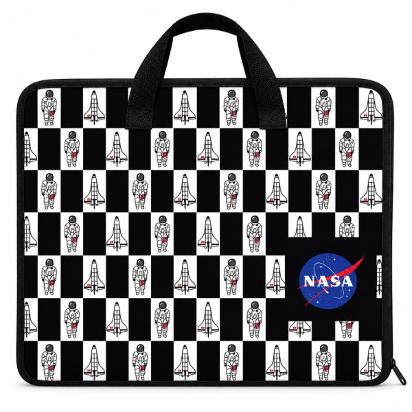 21-202 NS Папка- портфель на блискавці 1 відділення А4 Nasa